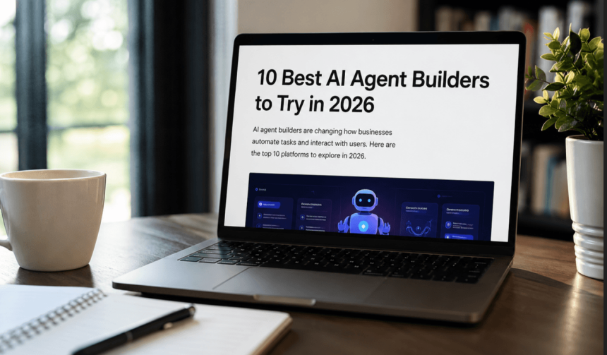 Reasons Companies Will Start Using AI Agent Builders in 2026