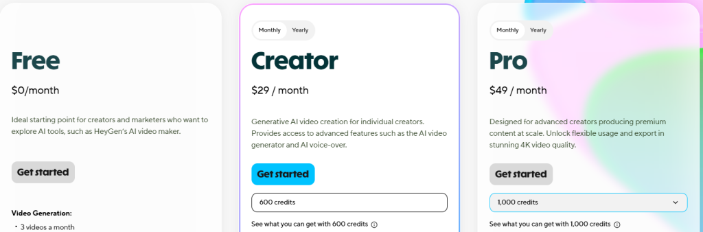 Pricing Breakdown