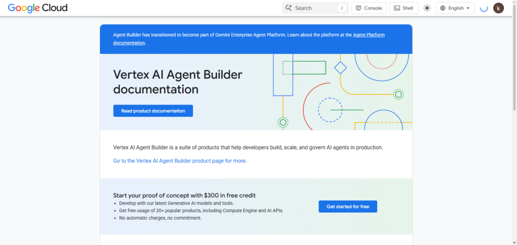 Google Vertex AI Search and Agent Builder