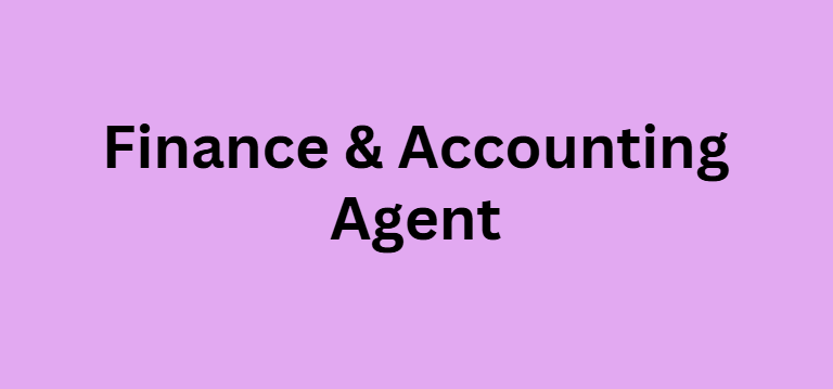 Finance & Accounting Agent