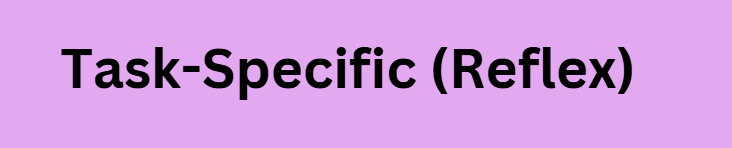  Task-Specific (Reflex)