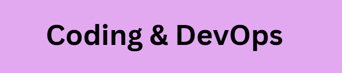 Coding & DevOps