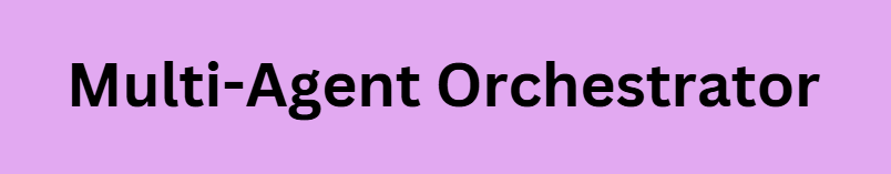 Multi-Agent Orchestrator