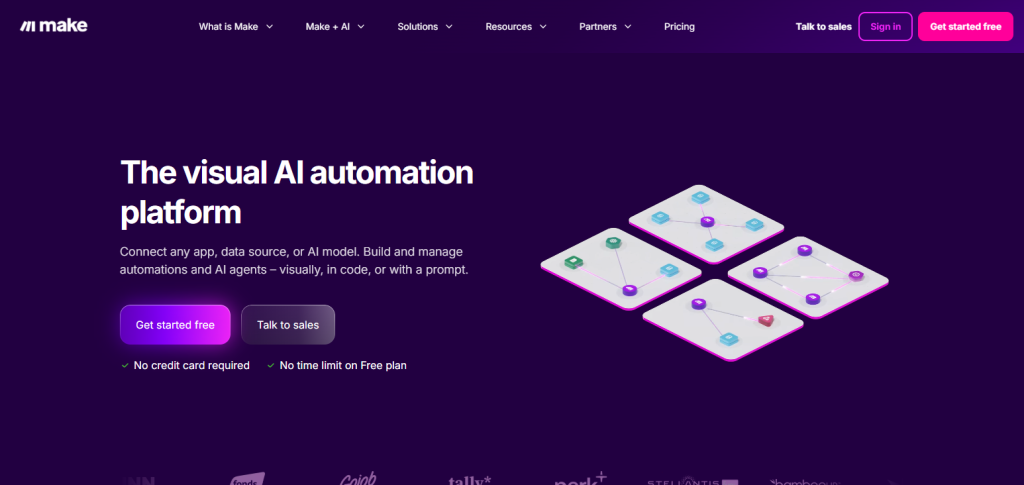 Make – Best for power users needing complex logic