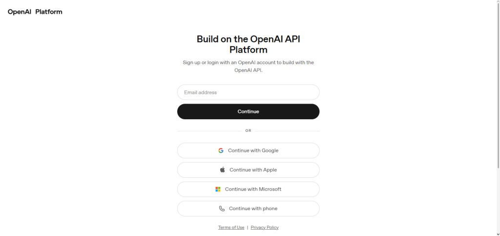 Set up Your OpenAI Account