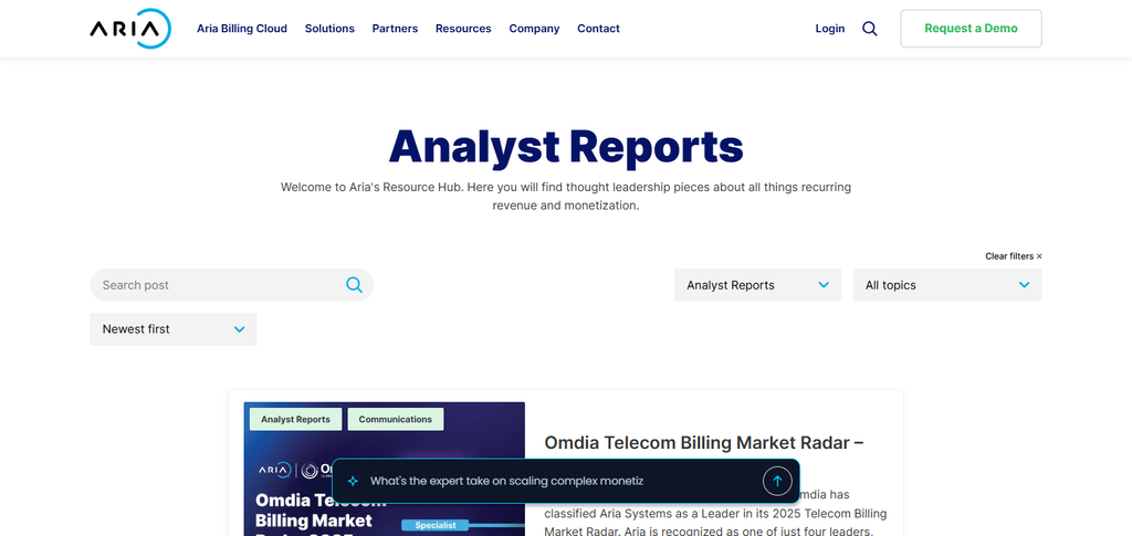 ARIA Analyst