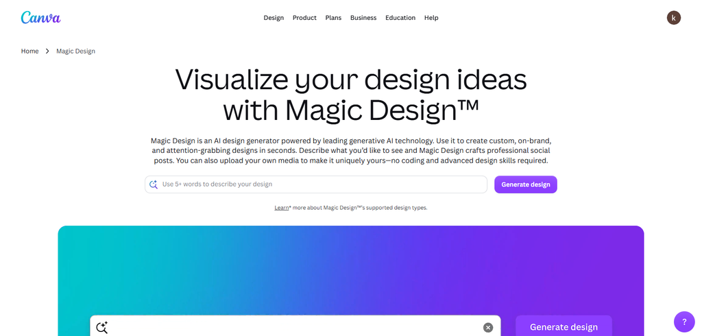 Canva Magic Studio
