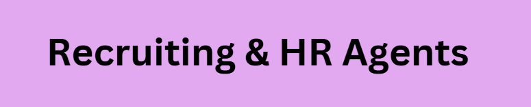 Recruiting & HR Agents