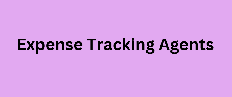  Expense Tracking Agents
