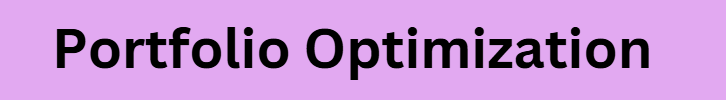 Portfolio Optimization