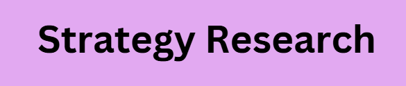 Strategy Research