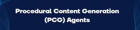 Procedural Content Generation (PCG) Agents