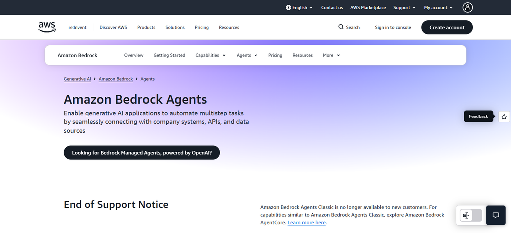 AWS Bedrock Agents