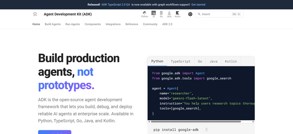 Google ADK