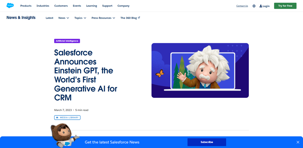 Salesforce Einstein GPT