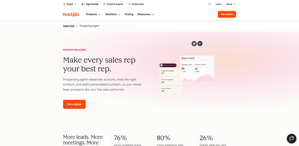 HubSpot AI Sales Agent