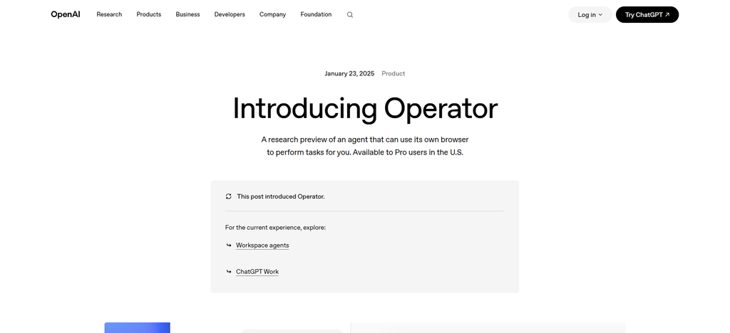 Operator of OpenAI