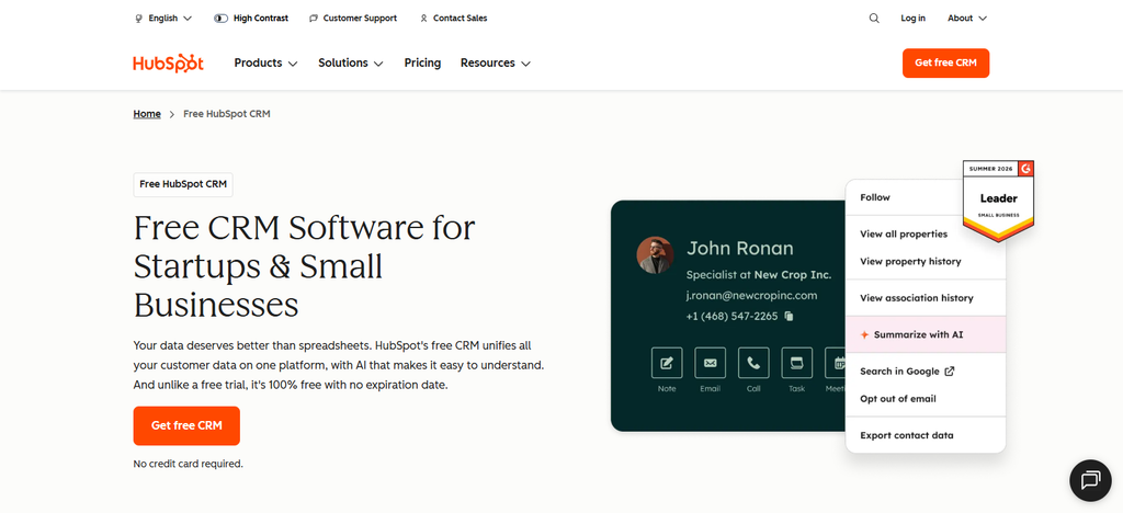 HubSpot CRM