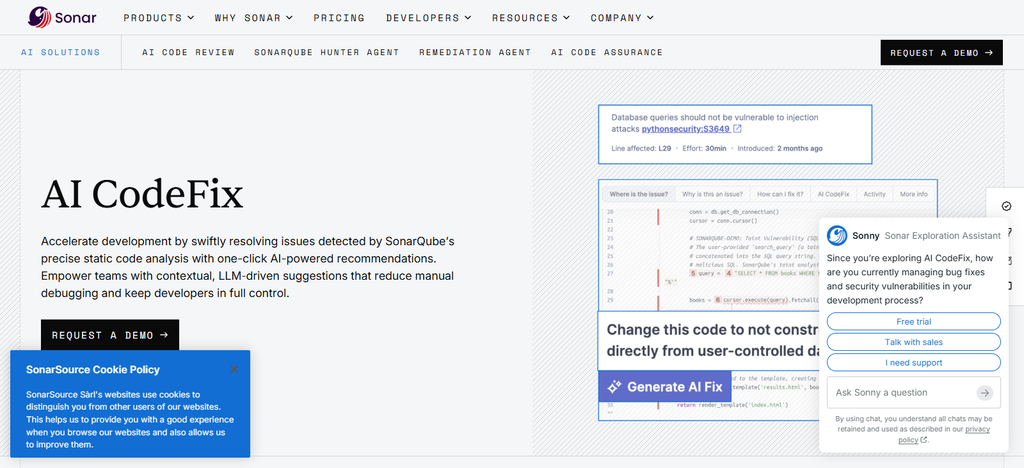  SonarQube AI CodeFix