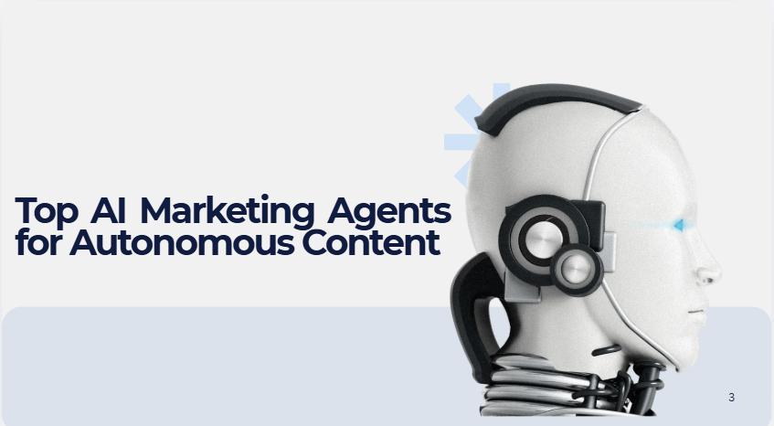 10 Top AI Marketing Agents for Autonomous Content